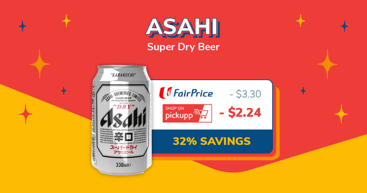 Shop On Pickupp Asahi Super Dry Beer
